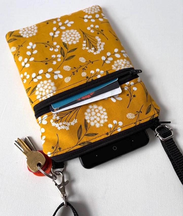 Small Crossbody Bag – Mustard Woodland, photo 4 of 6