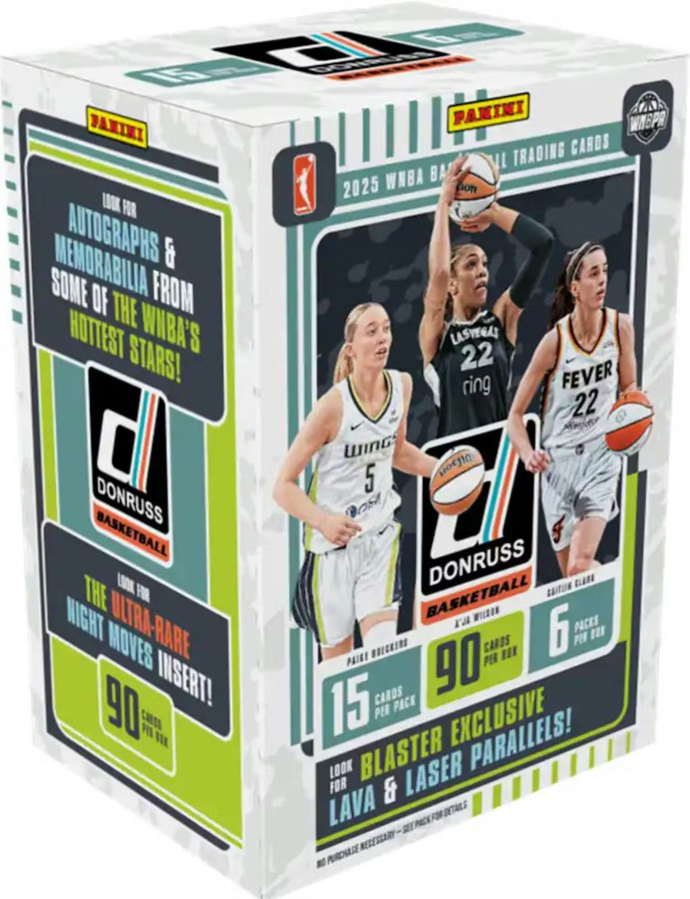 2025 Panini Donruss WNBA Basketball 6-Pack Blaster Box img