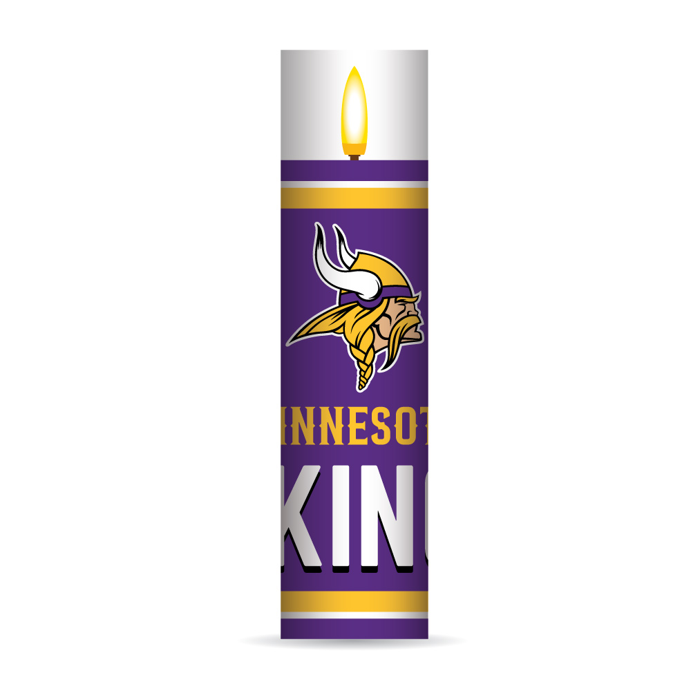 Minnesota Vikings Electronic Candle