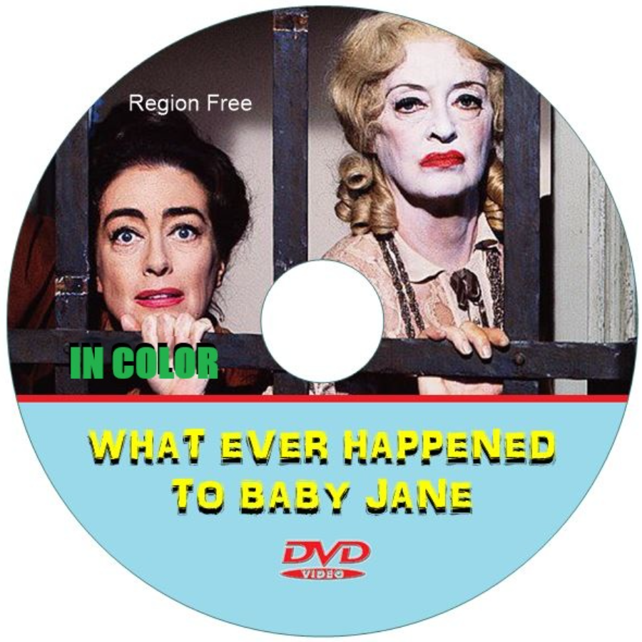 What Ever Happened to Baby Jane (1962) in Color DVD