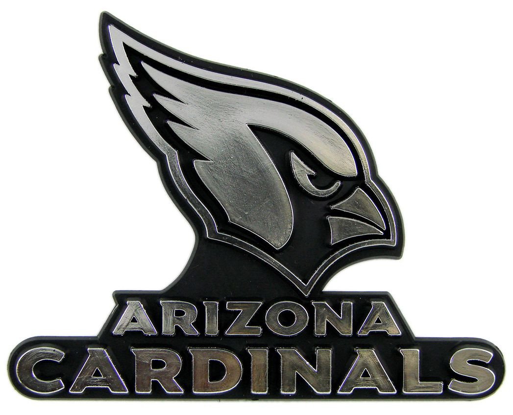 Arizona Cardinals Silver Auto Emblem