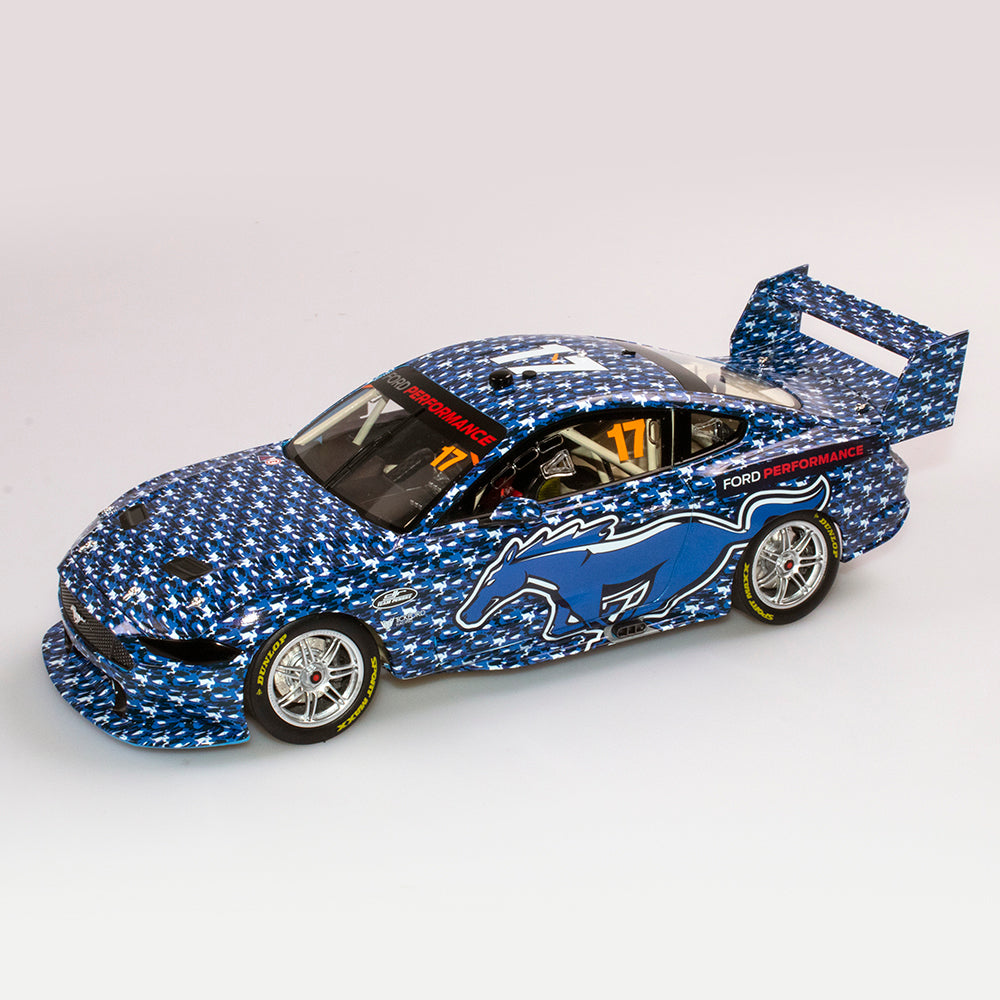McLaughlin / Coulthard 2018 Camouflage Test Livery Ford Performance Ford Mustang GT #17 Authentic Collectables 1:18 diecast