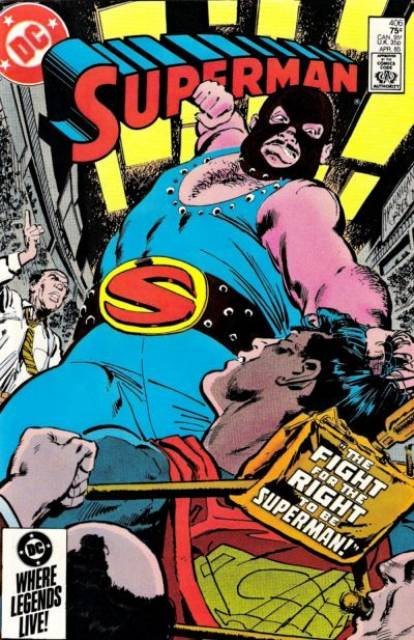 DC Superman: The Fight for the Right to be Superman #406 April 1985