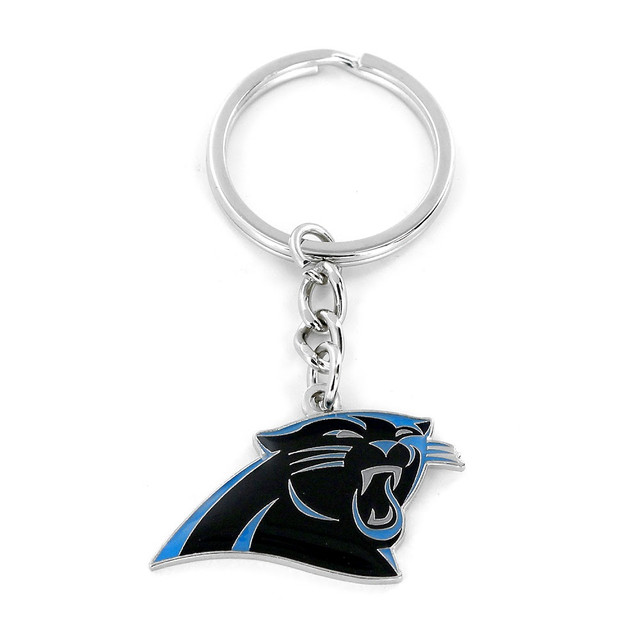 Carolina Panthers Metal Keychain