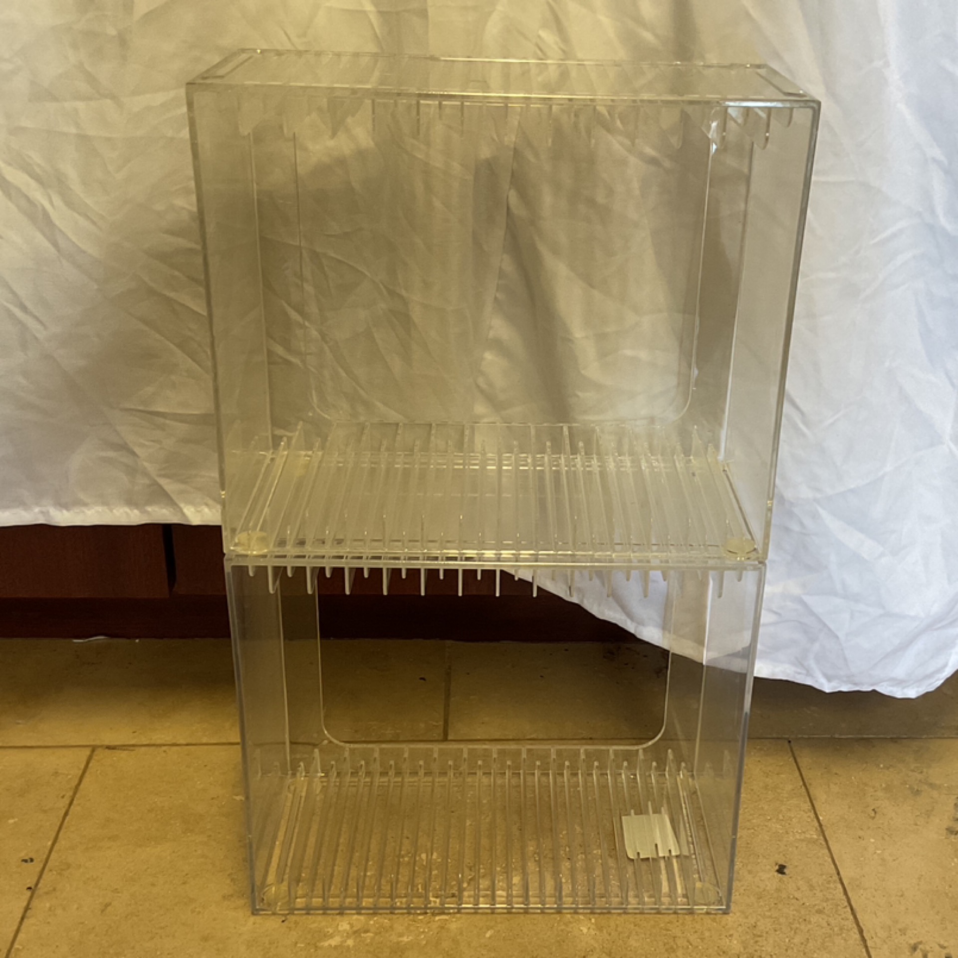 Acrylic DVD Storage Rack Set