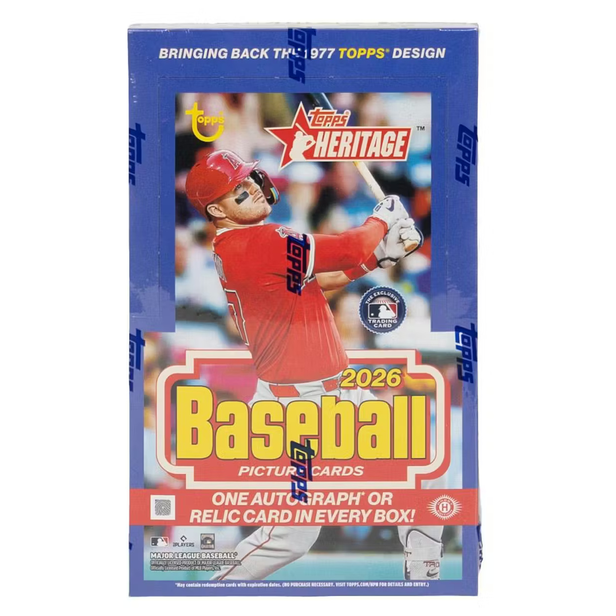 2026 Topps Heritage Baseball Hobby Box