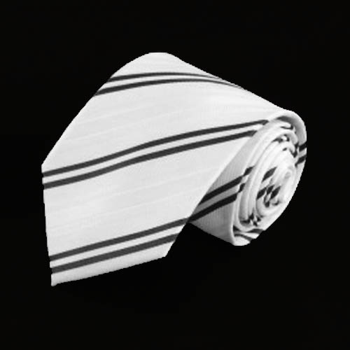 Wh/Blk-Stripe