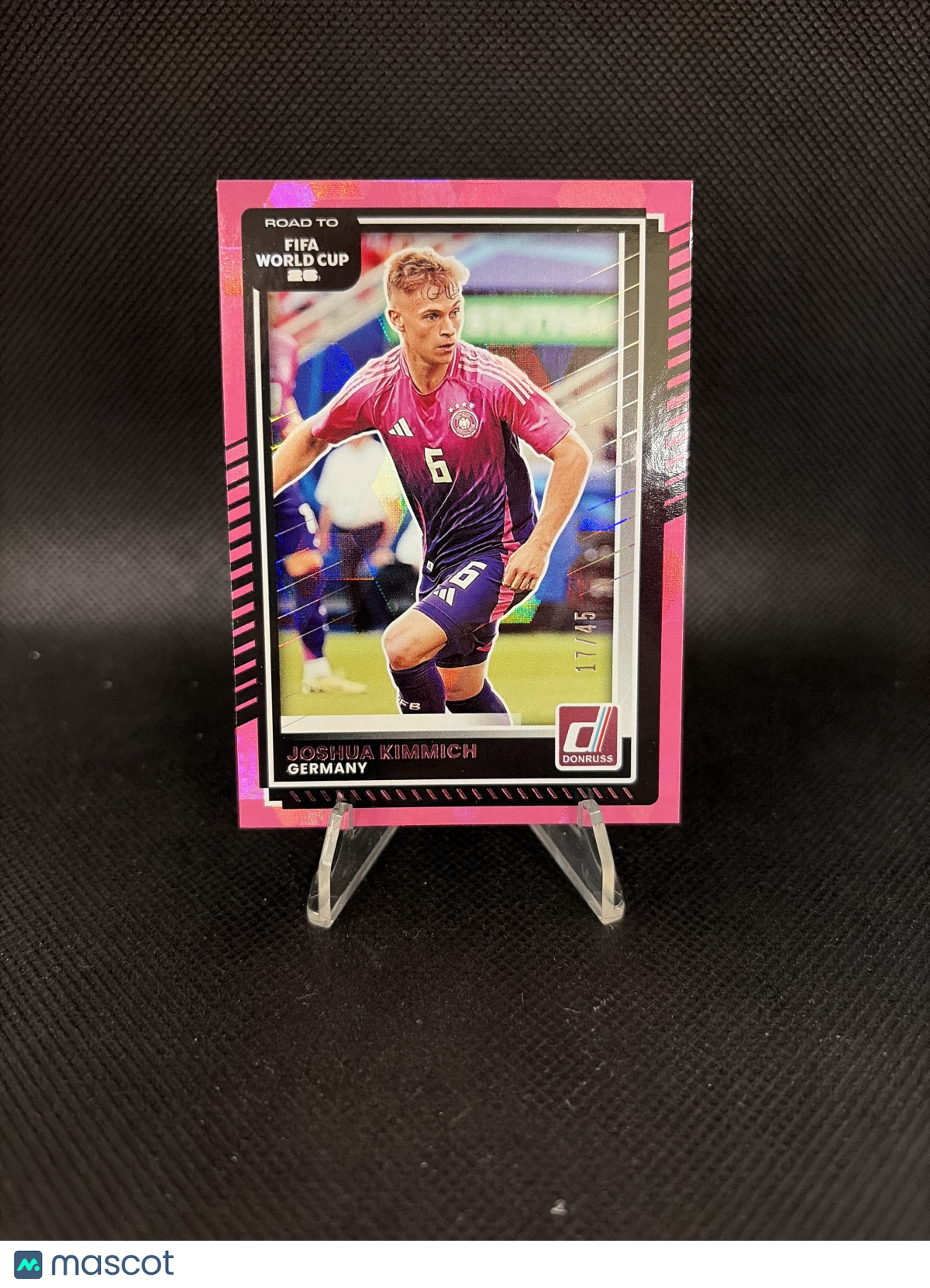 2025 Panini Donruss Road to FIFA World Cup Joshua Kimmich Pink Cubic /45