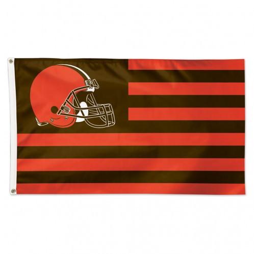 Cleveland Browns Deluxe Americana 3x5' Flag