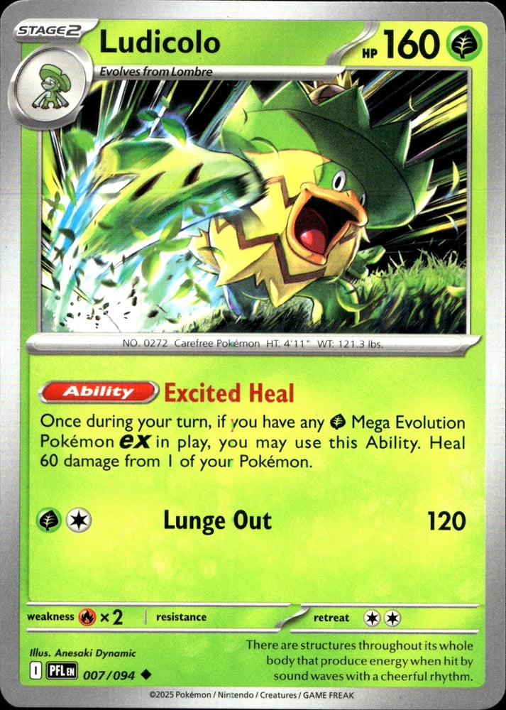 Ludicolo - ME02 7/94