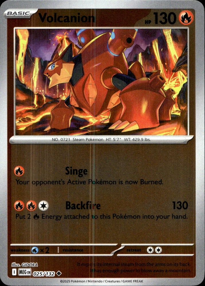 Volcanion - ME01 25/132