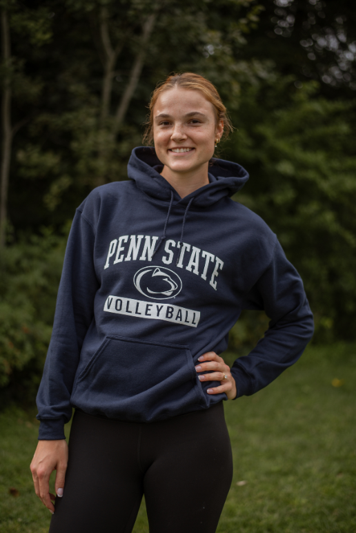 Navy Hooded Sweatshirt