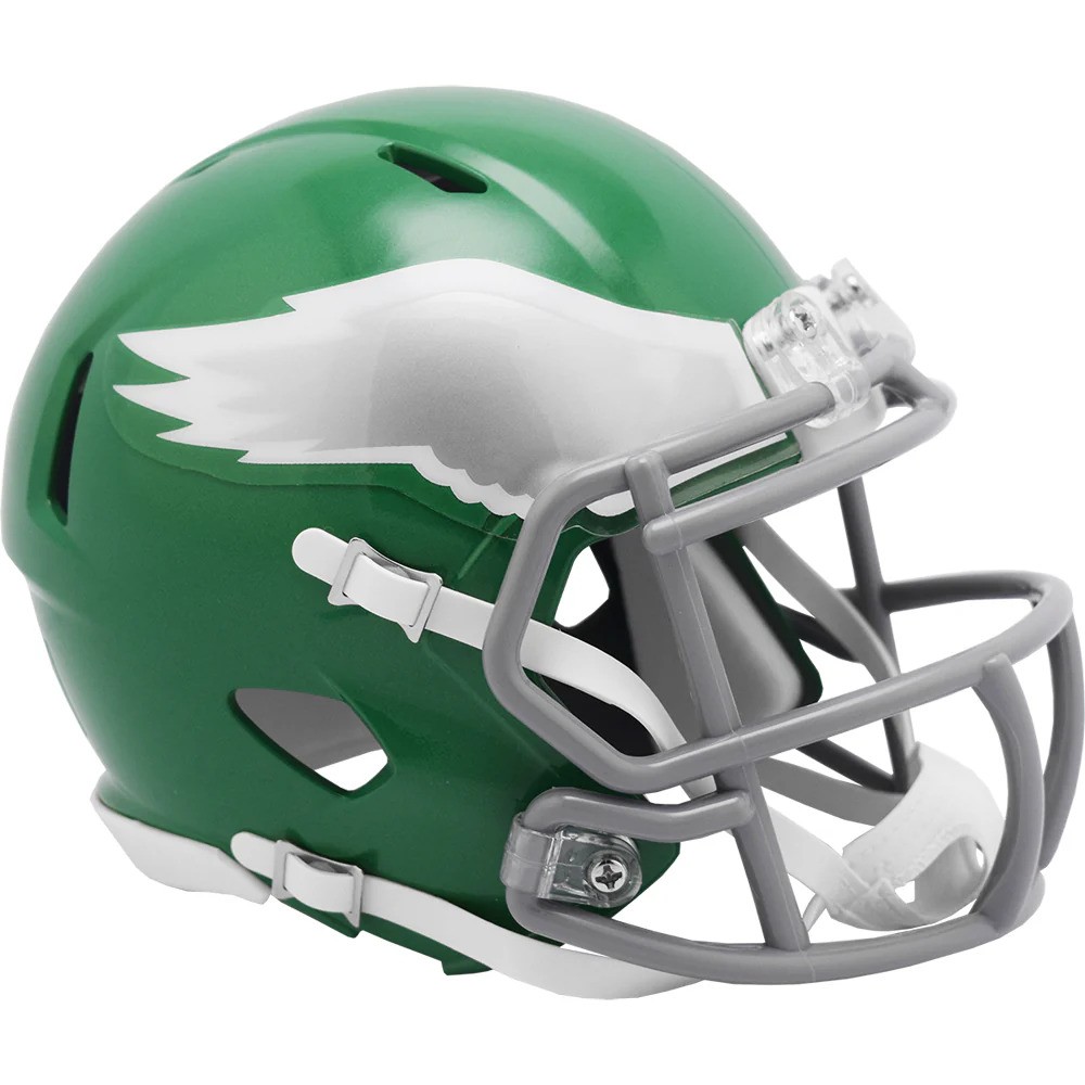 Philadelphia Eagles Riddell Kelly Green Alternate Speed Mini Helmet