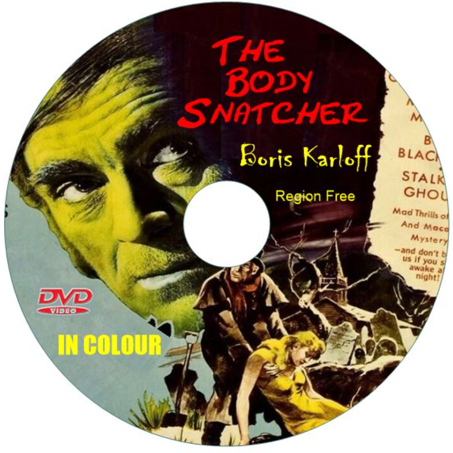 The Body Snatcher, (1945) in Color DVD