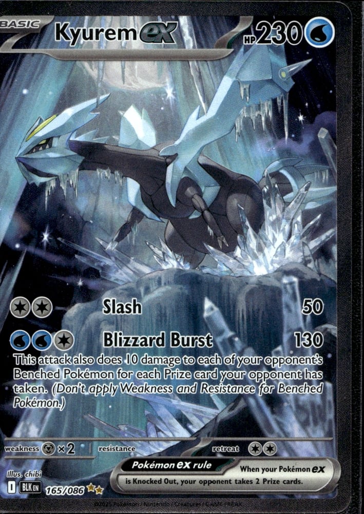 Kyurem ex - SV10.5B 165/86