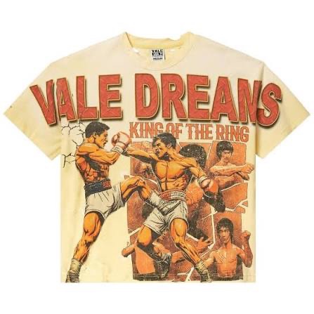 Vale Forever Shattered Fist Tee 'yellow'