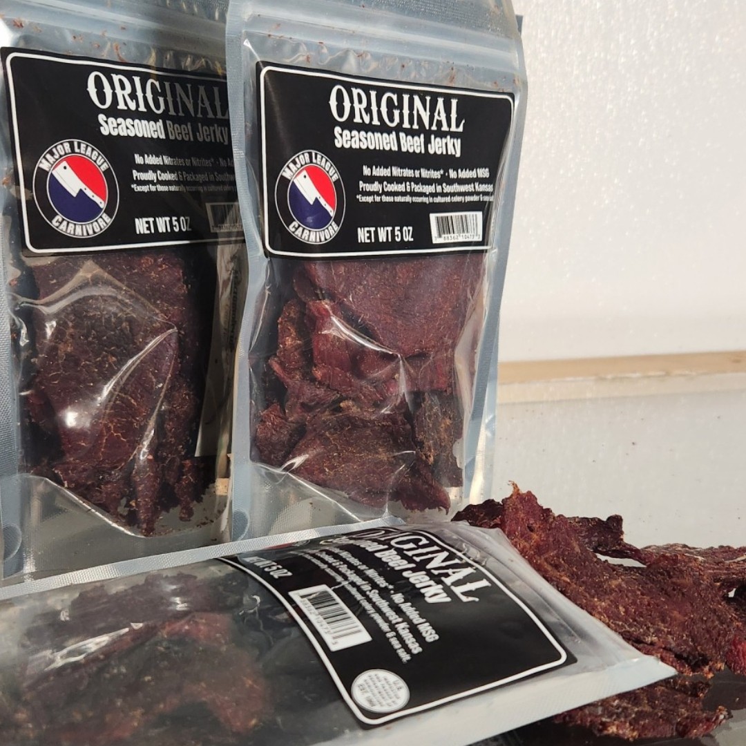 Meat Candy 19 Major League Carnivore- Original Beef Jerky