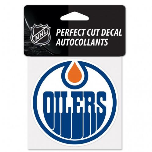 Edmonton Oilers Perfect Cut Decal 4x4"