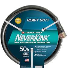 Teknor Apex NeverKink Heavy Duty Water Hose, 5/8"x50 FT