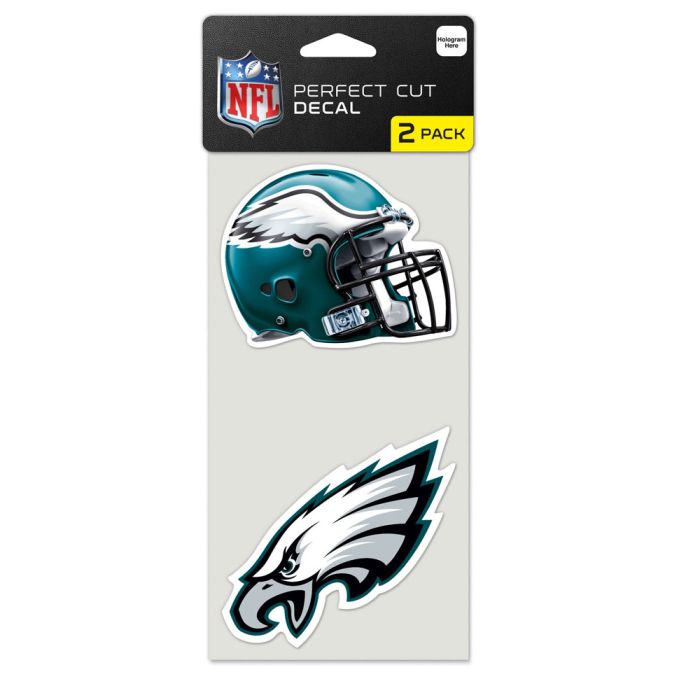 Philadelphia Eagles Perfect Cut Decals 2 pack