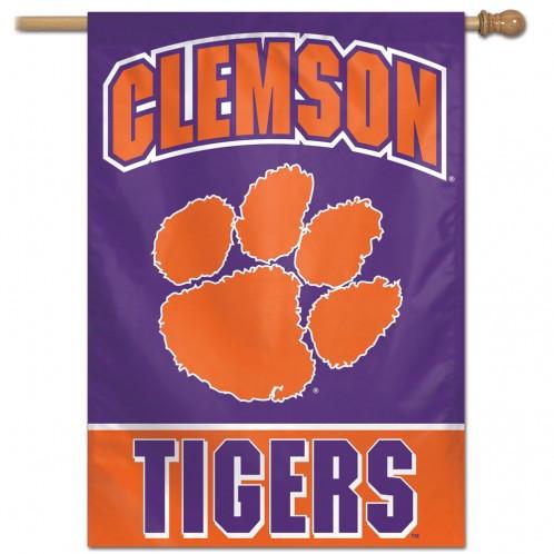 Clemson Tigers Alternate Vertical House Flag 28x40"