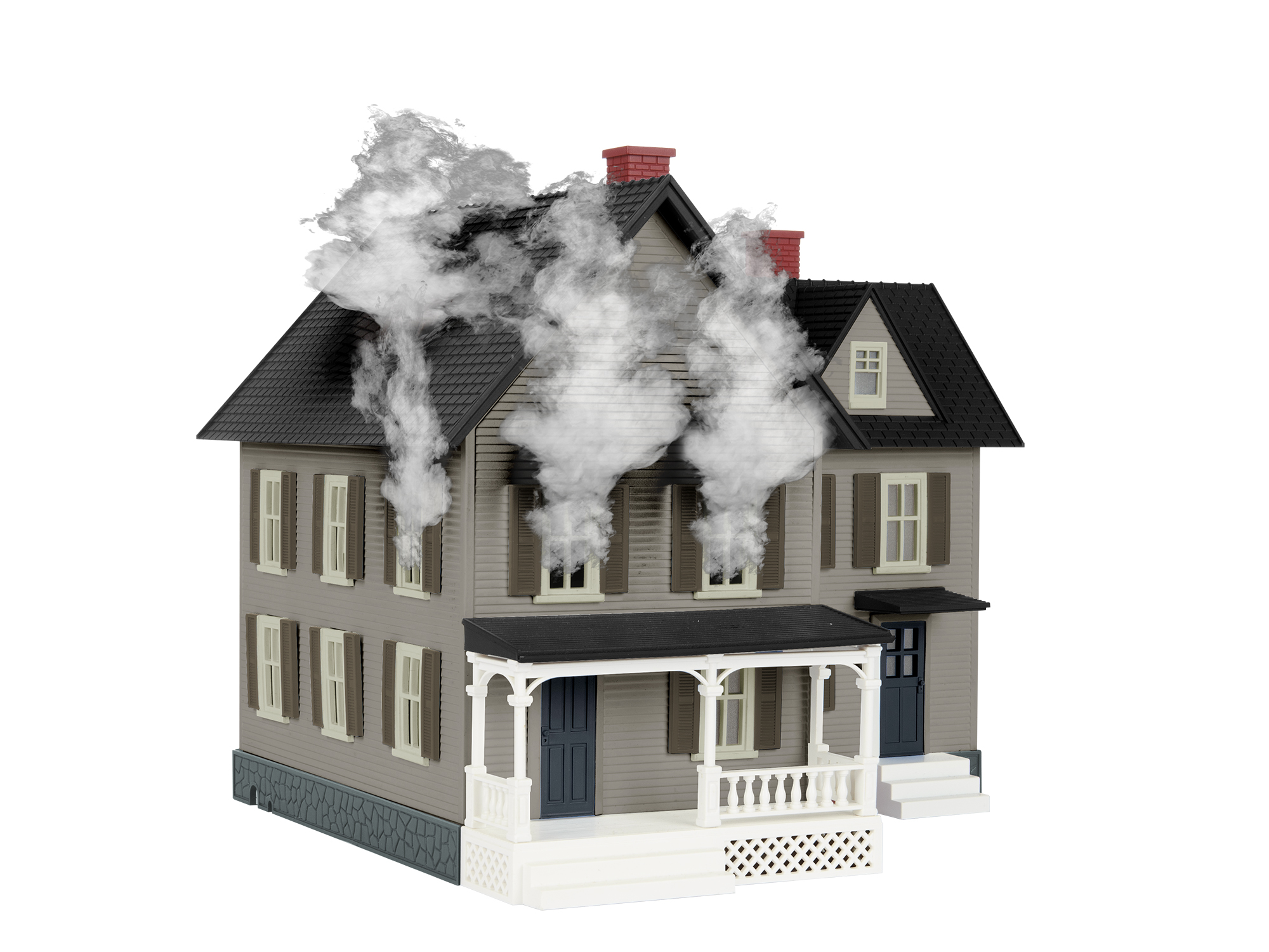 Lionel Burning House 2229050 O Scale