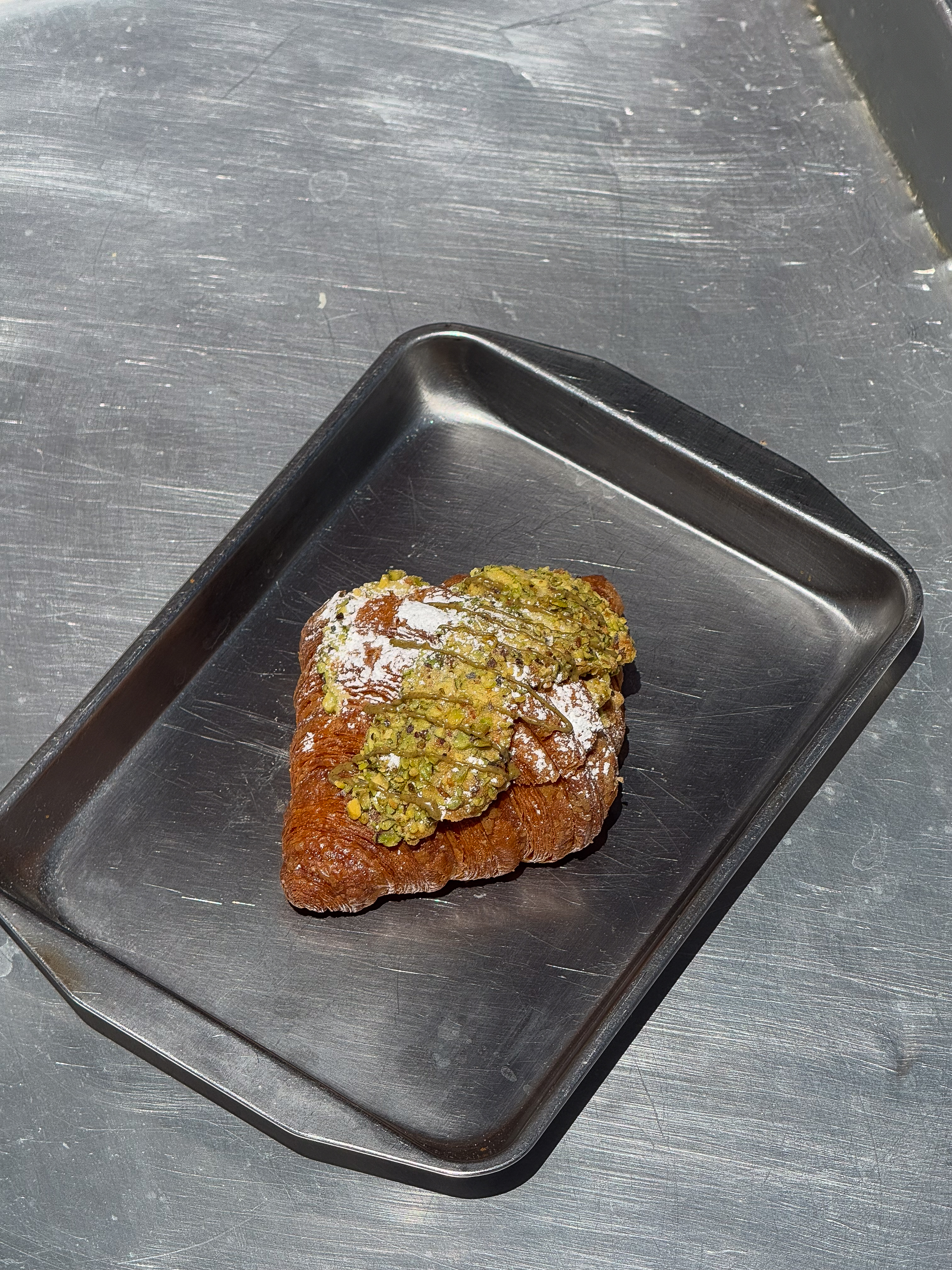 Pistachio Berry Croissant