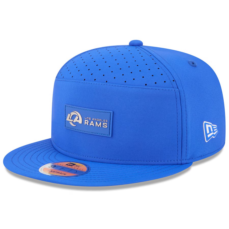 Los Angeles Rams 2025 New Era 9FIFTY Sideline Snapback Hat