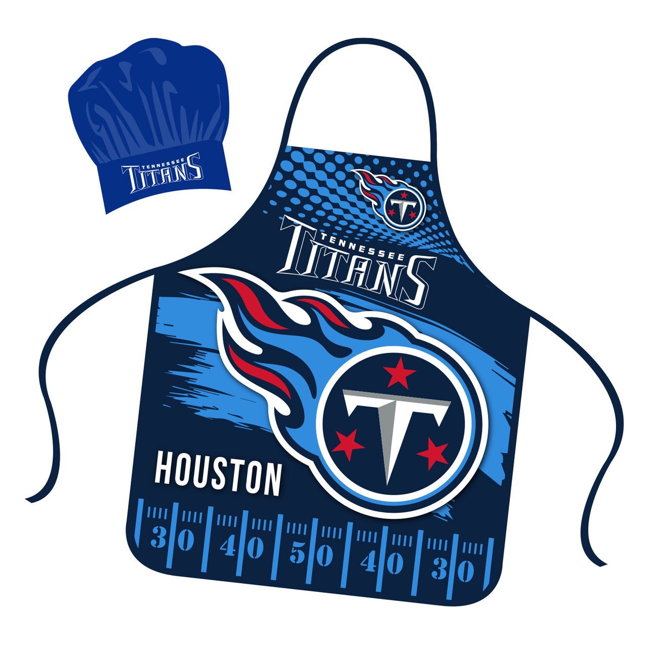 Tennessee Titans Mojo Apron and Chef Hat Set