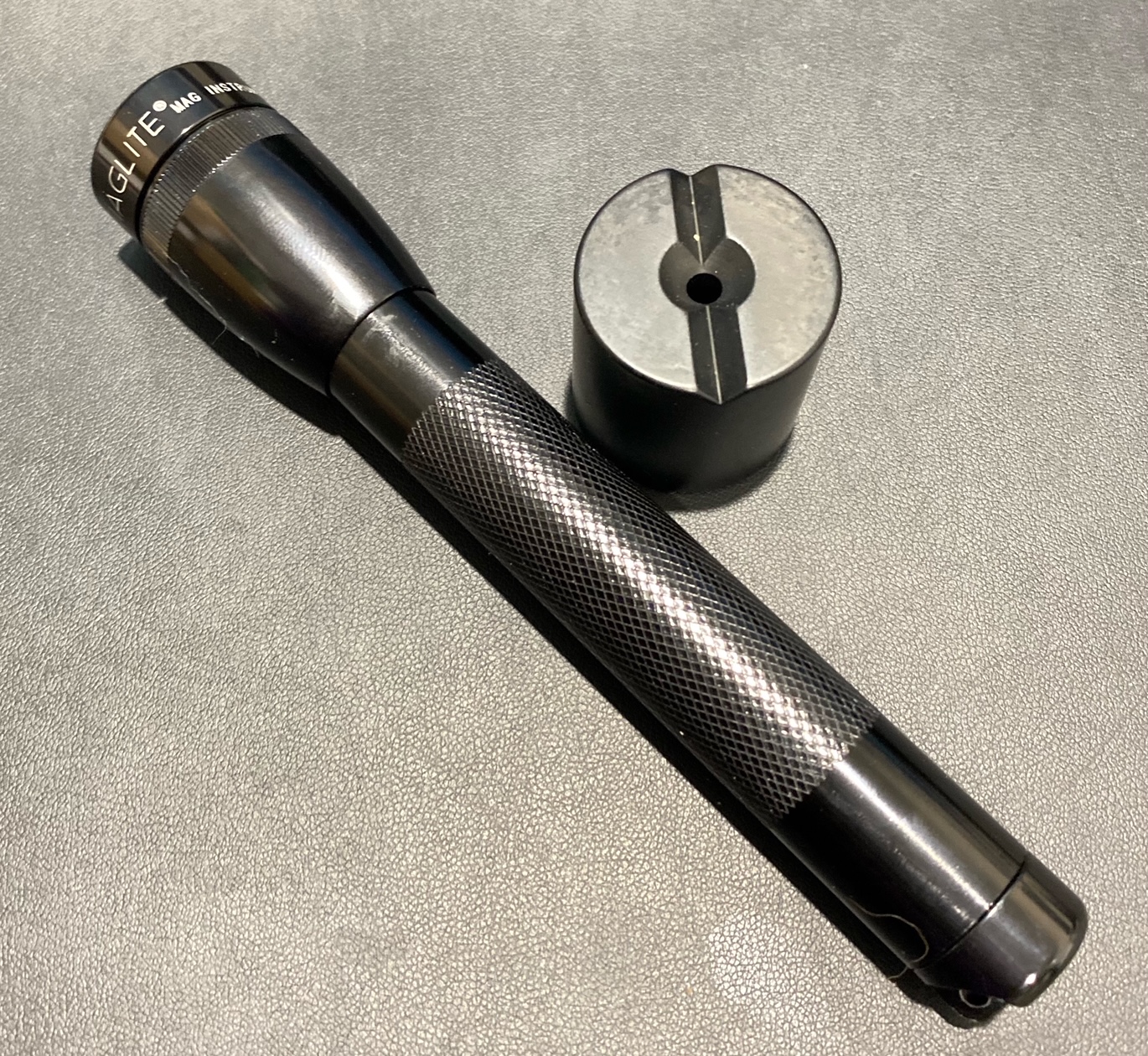 Mini Maglite & Custom End Cap