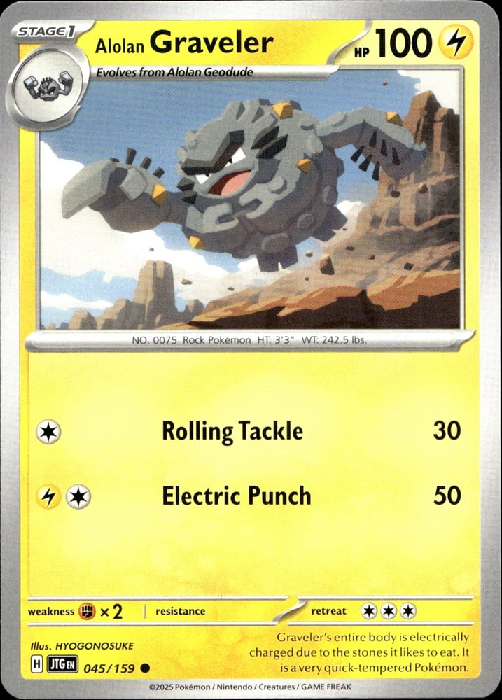 Alolan Graveler - SV09 45/159