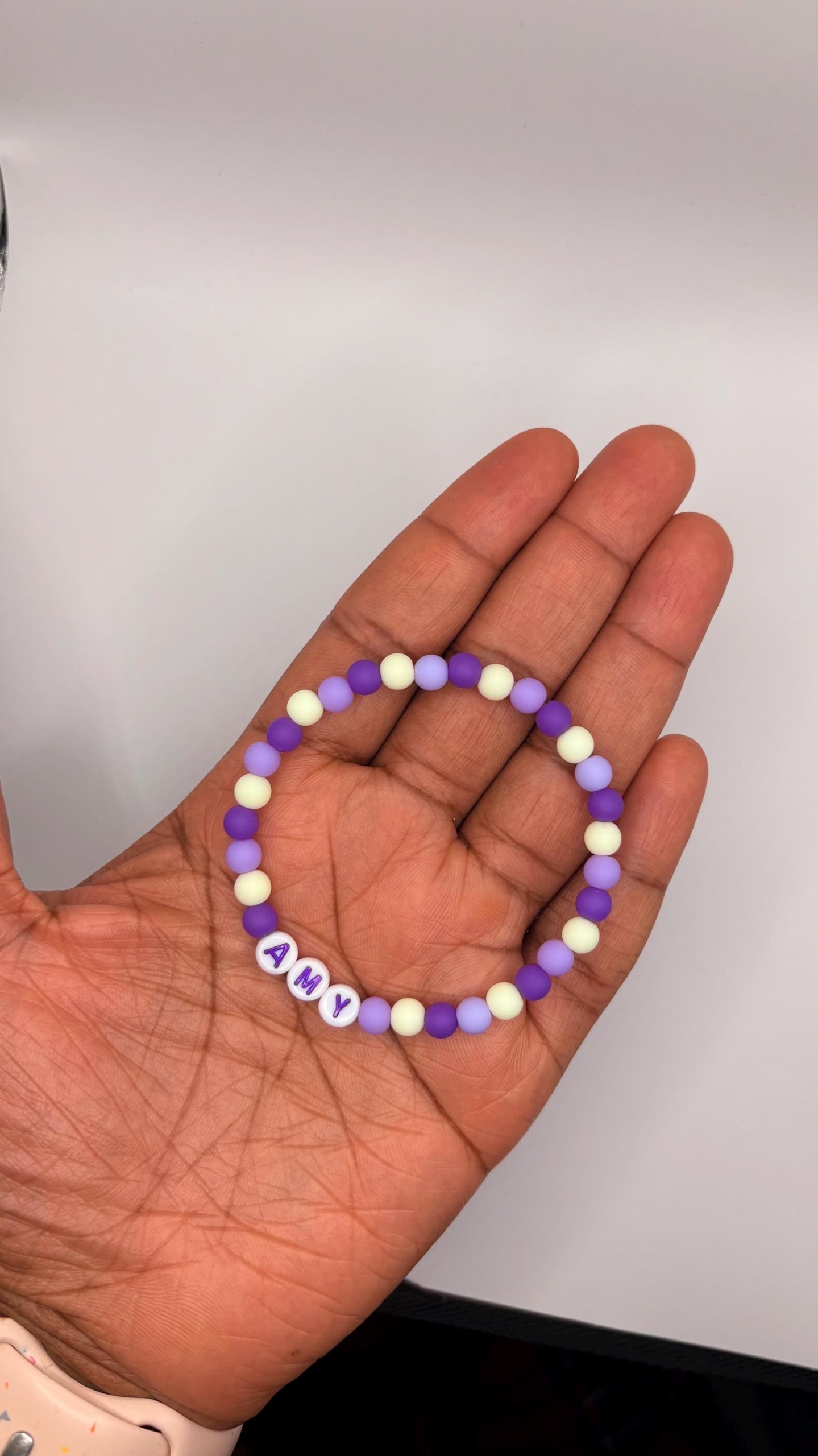 Pastel Name Bracelet view 3