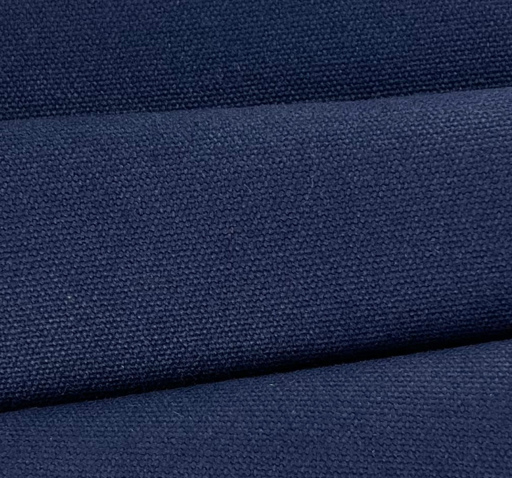 Cotton Canvas Navy 68"
