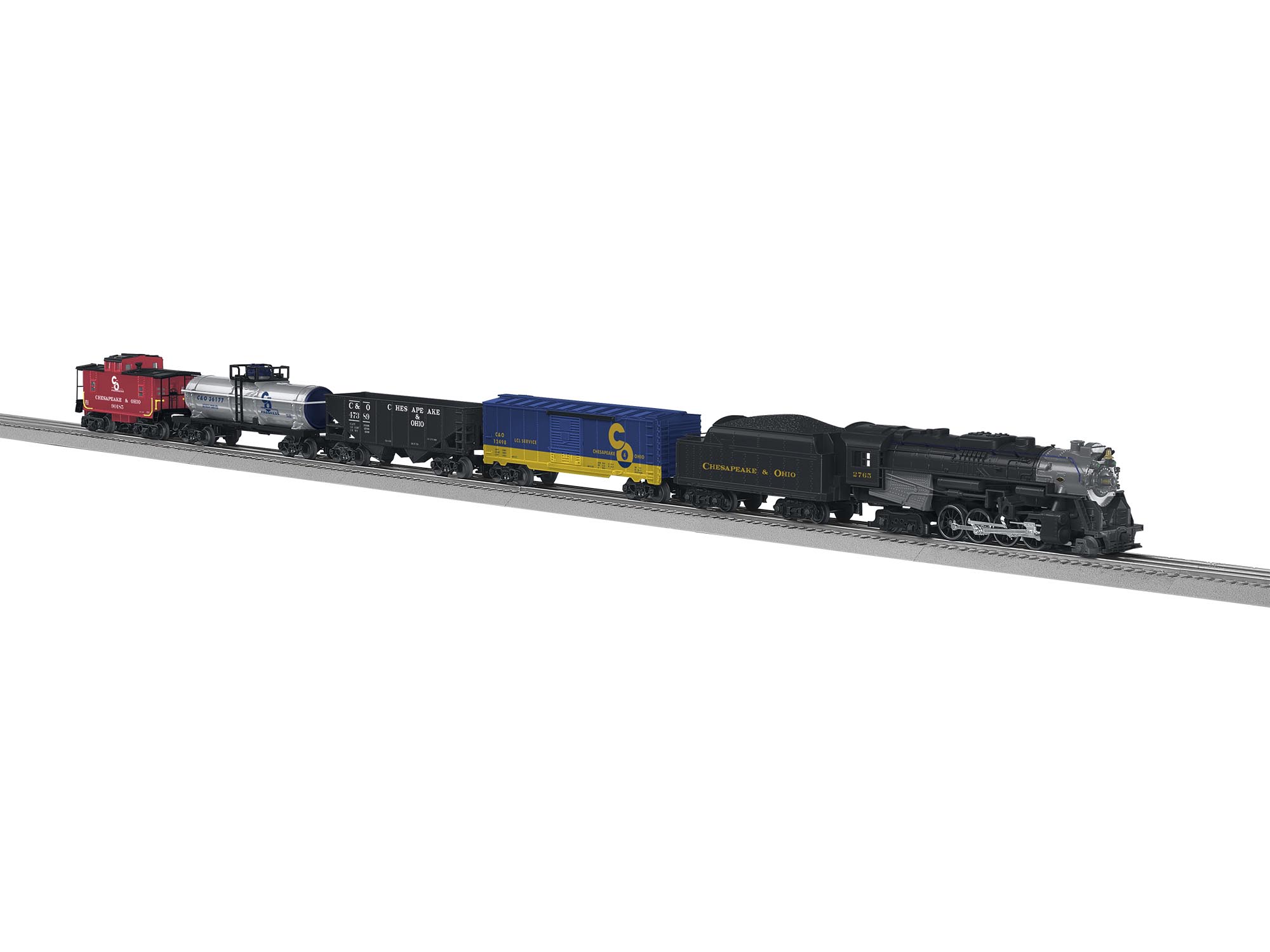 Lionel 2123010 Chesapeake & Ohio Steam LionChief Set O Scale