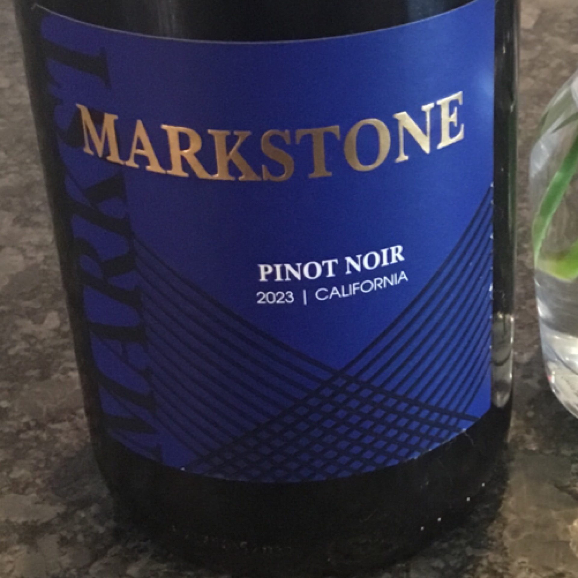 Bottle of Markstone Pinot Noir - 2023 available at Ashburn Wine Shop