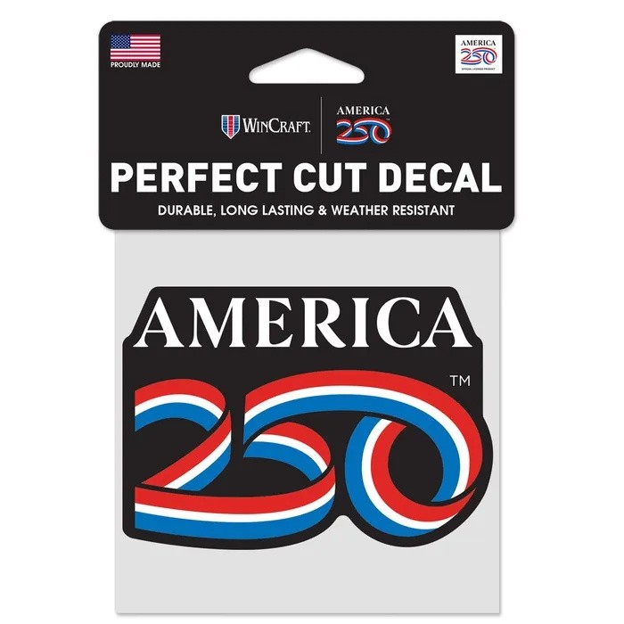 USA 250th Anniversary Perfect Cut 4x4"