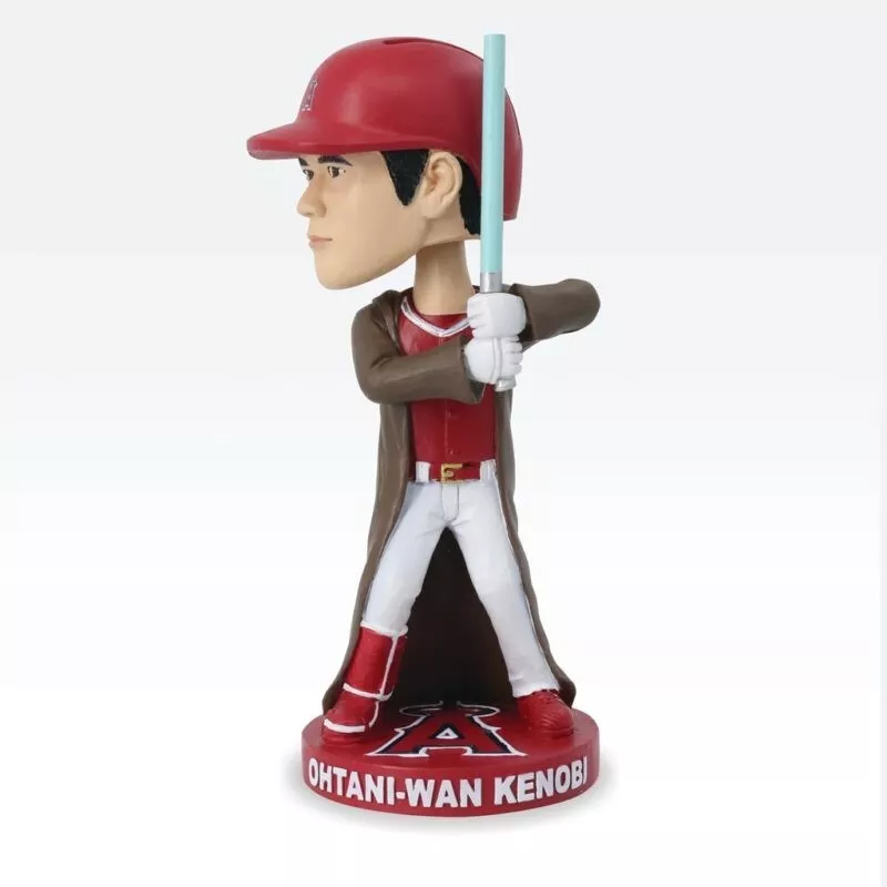 Los Angeles Angels Shohei Ohtani Wan Kenobi Star Wars Bobblehead