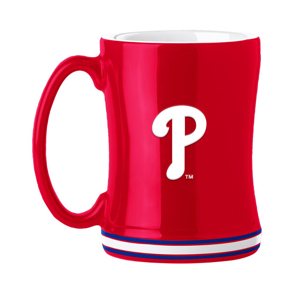 Philadelphia Phillies Sculpted Coffee Mug 14oz