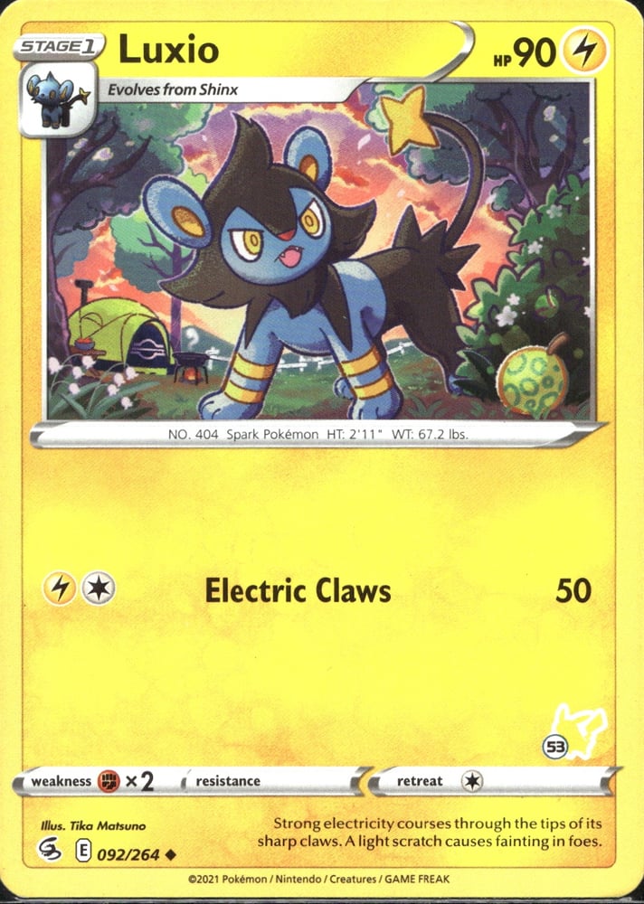 Luxio - SWSH8 92/264