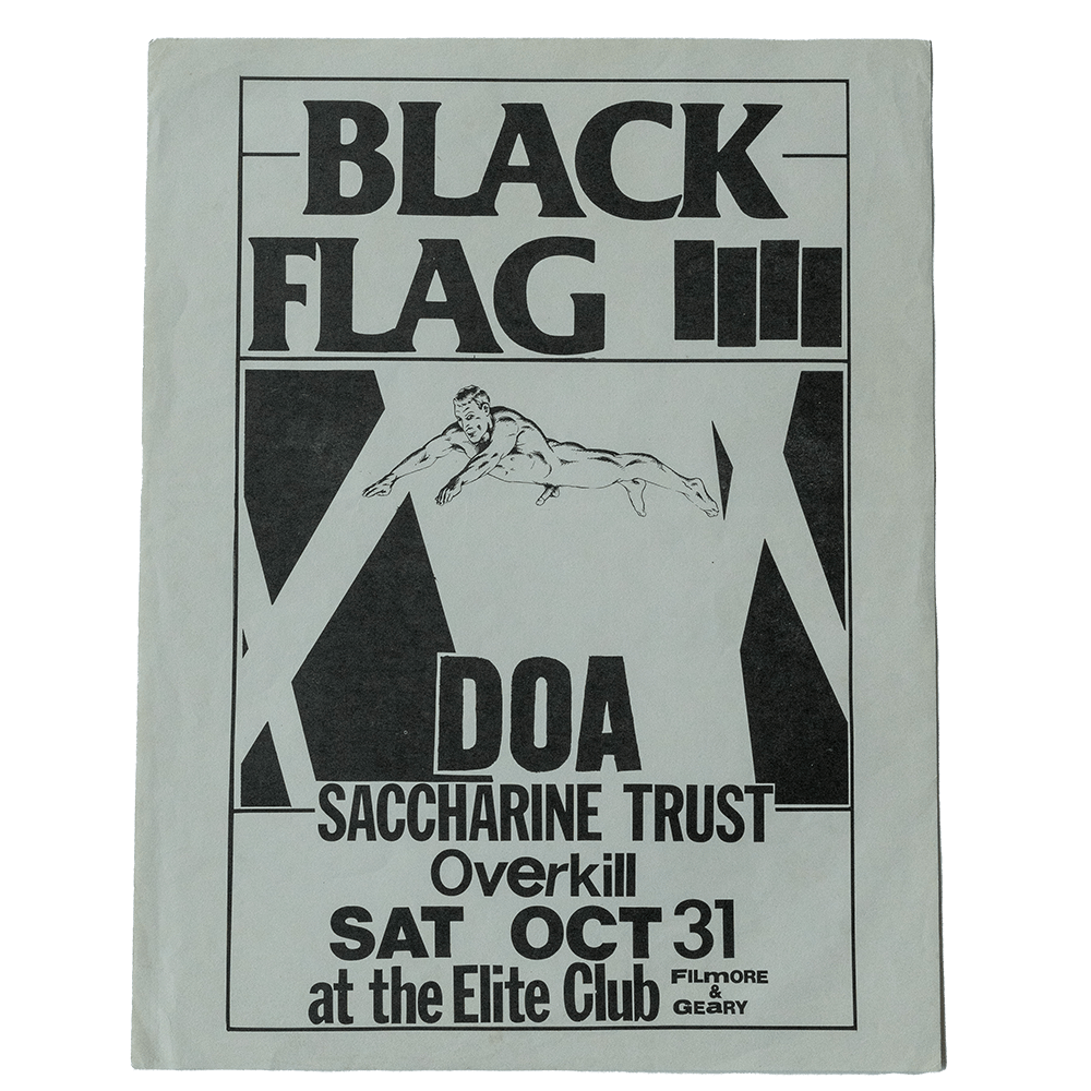 Black Flag -- 1981 [Handbill]