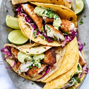 Three (3) Fish Tacos