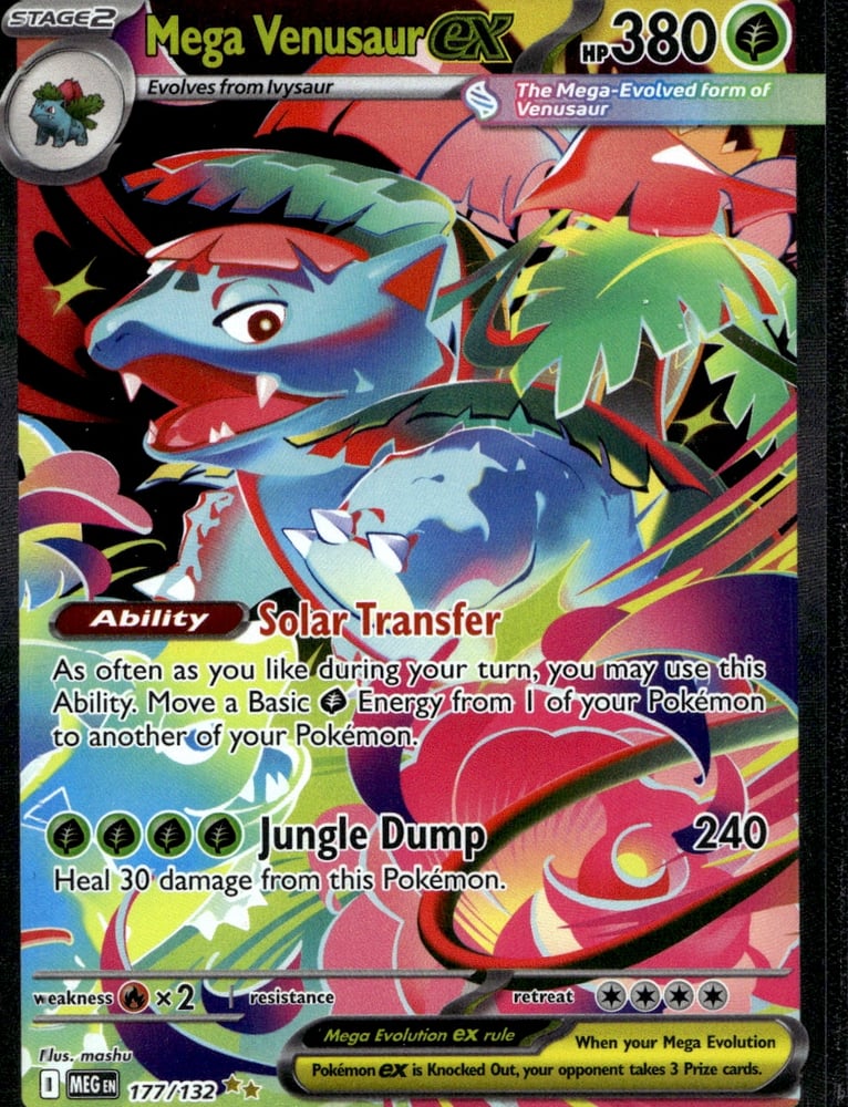 Mega Venusaur ex - ME01 177/132