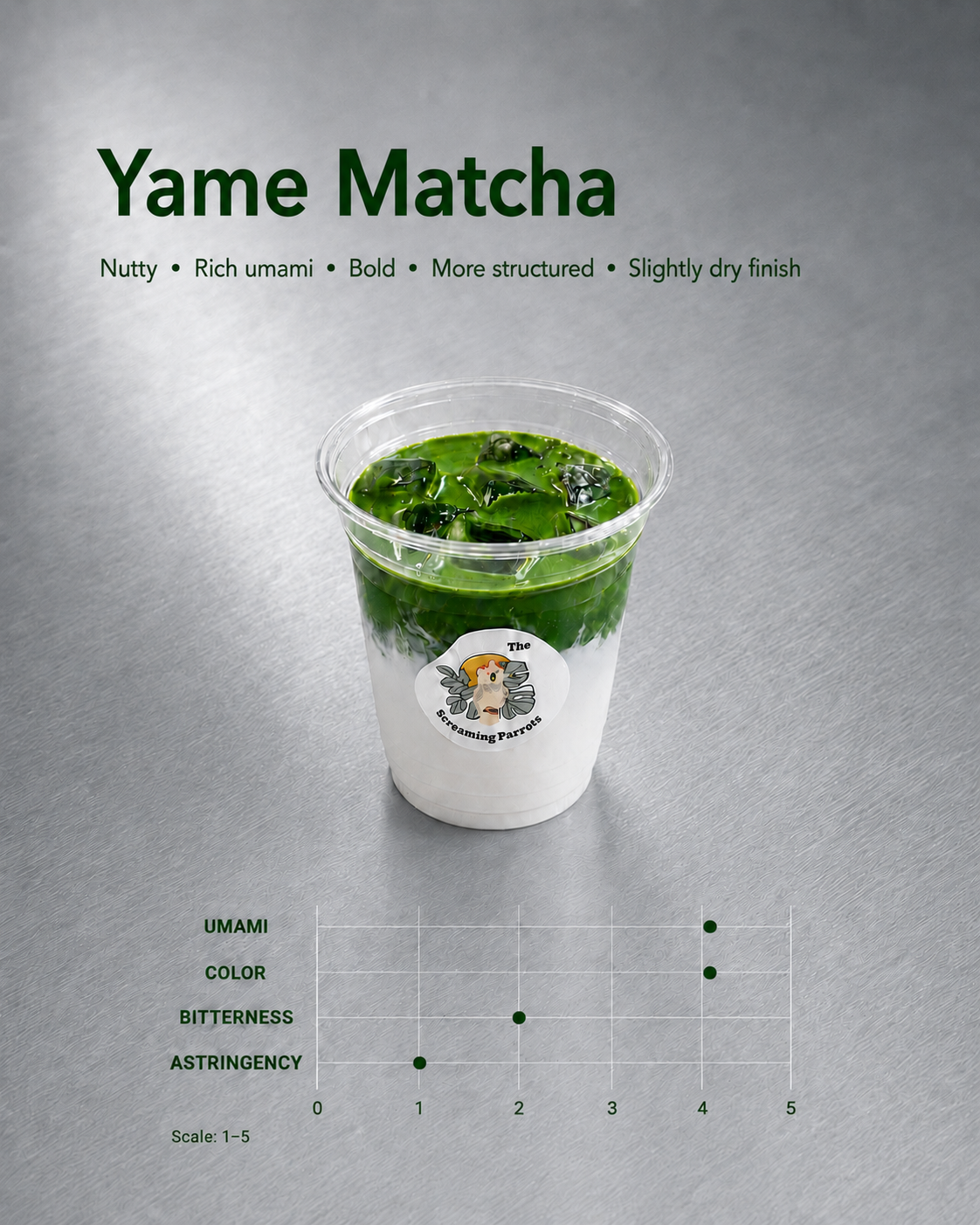 Yame Matcha Latte "Popular"