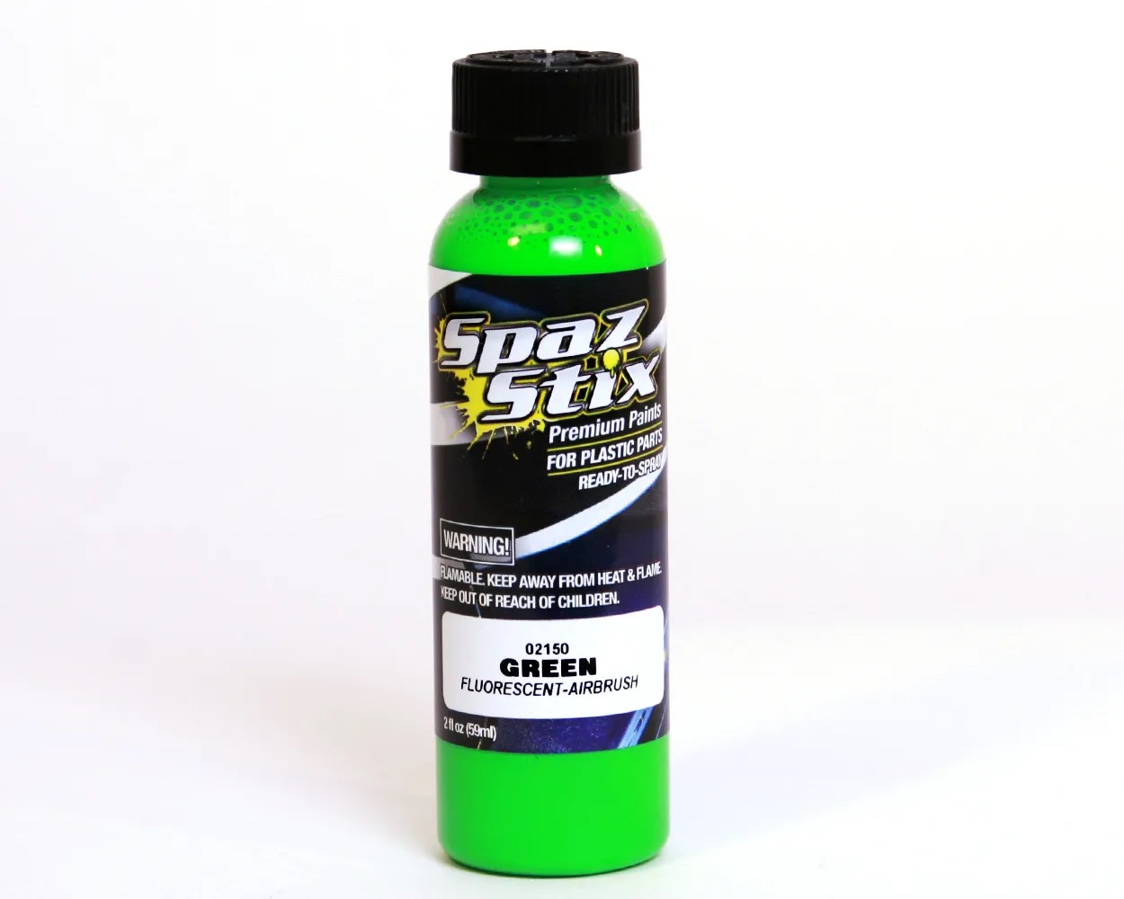 Green Fluorescent Airbrush Paint 2oz 02150