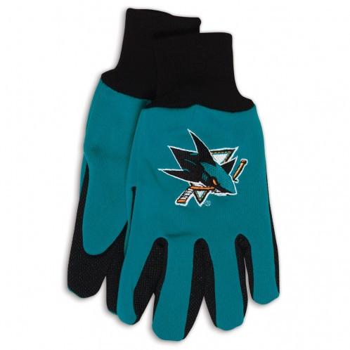 San Jose Sharks Two Tone Gloves
