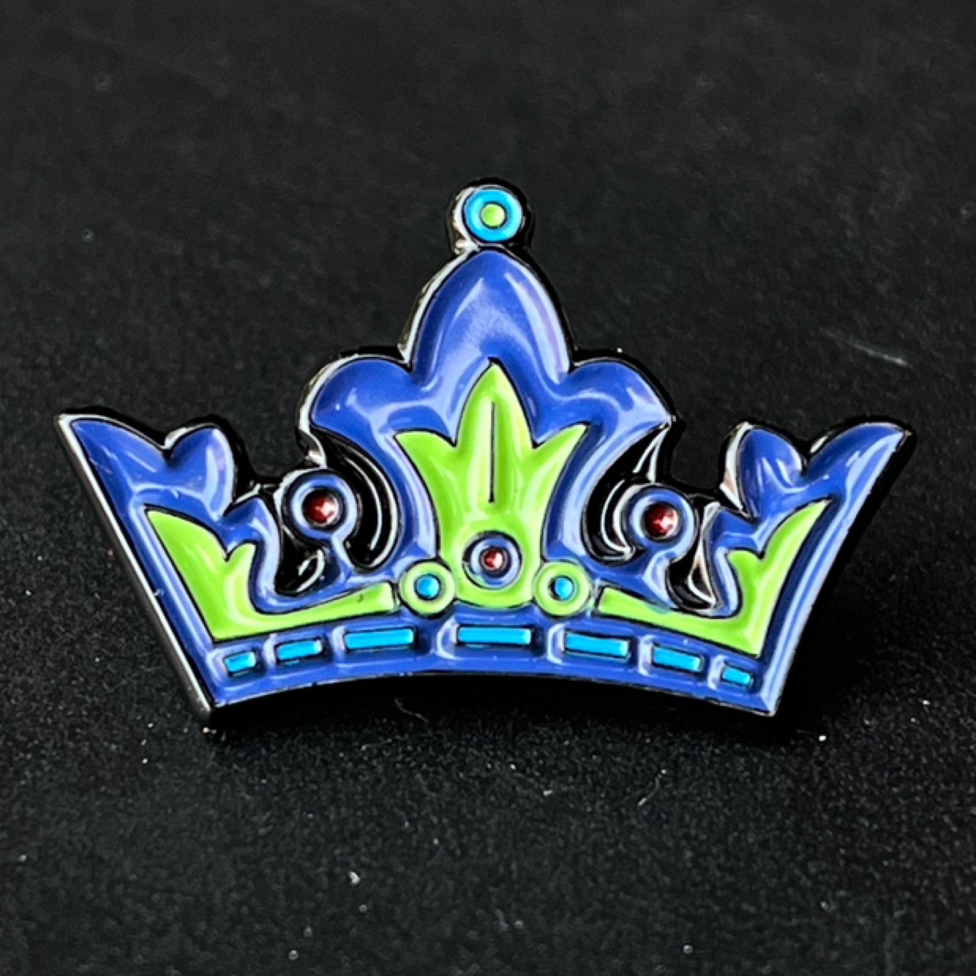 Crown Enamel Pin