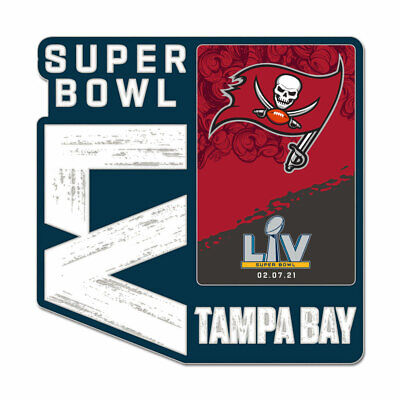 Tampa Bay Buccaneers Super Bowl LV Collectors Pin