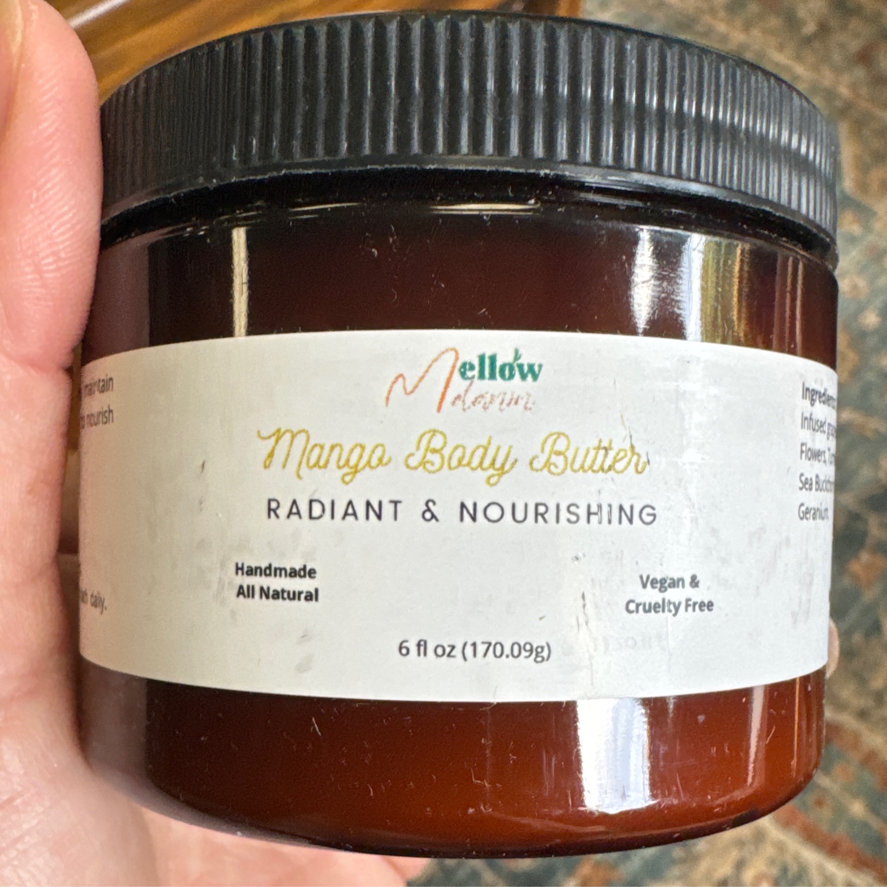 Mellow Melanin - Mango Body Butter