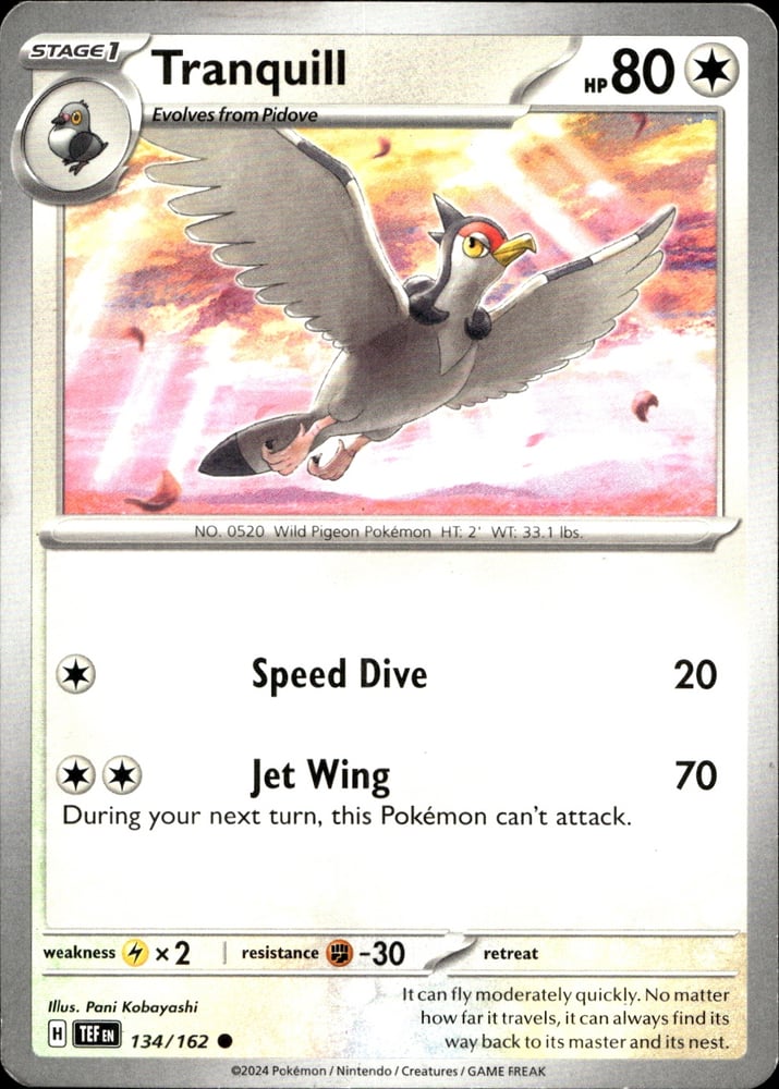 Tranquill - SV05 134/162