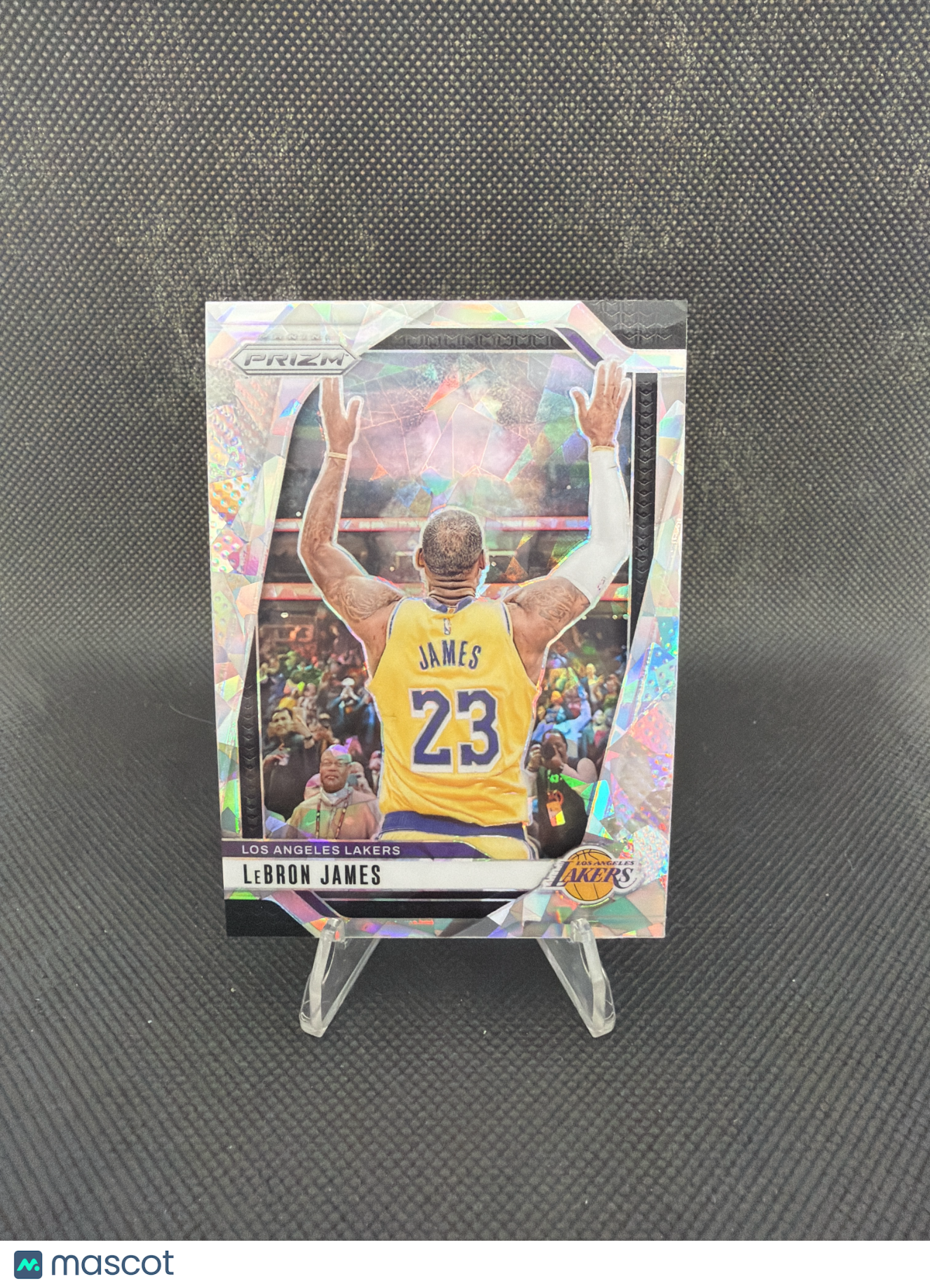 2024 Panini Prizm LeBron James Silver Cracked Ice